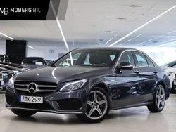 Mörkgrå Begagnad 2015 Mercedes C250 AMG line Sedan | 179 900 kr (Marknadspris)