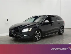 Svart Begagnad 2014 Volvo V60 R-Design Kombi | 120 000 kr (Marknadspris)