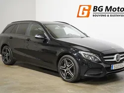 Svart Begagnad 2015 Mercedes C220 Kombi | 169 900 kr (Marknadspris)