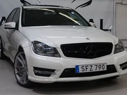 Vit Begagnad 2011 Mercedes C300 AMG Sedan | 119 900 kr