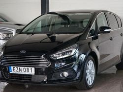 Svart Begagnad 2016 Ford S-MAX Business Edition Minibuss | 199 500 kr (Marknadspris)