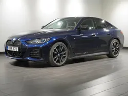 Blå Begagnad 2023 BMW i4 Shadowline Sedan | 629 900 kr (Lite dyr)