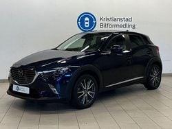 Blå Begagnad 2016 Mazda CX-3 Optimum SUV | 189 900 kr (Marknadspris)
