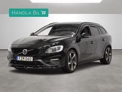 Svart Begagnad 2015 Volvo V60 R-Design Kombi | 199 900 kr (Dyr)