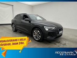 Svart Begagnad 2020 Audi e-tron S-Line SUV | 329 800 kr (Marknadspris)