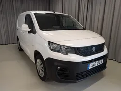 Vit Begagnad 2020 Peugeot Partner Minibuss | 149 900 kr (Bra pris)