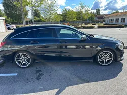 Svart Begagnad 2016 Mercedes CLA220 Shooting Brake Kombi | 210 000 kr (Dyr)