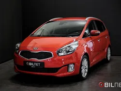 Röd Begagnad 2014 Kia Carens Minibuss | 119 900 kr (Marknadspris)