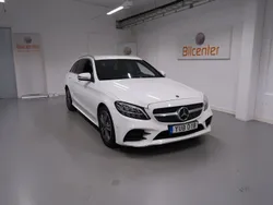 Vit Begagnad 2019 Mercedes C220 AMG Kombi | 249 900 kr (Marknadspris)