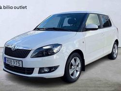 Vit Begagnad 2015 Skoda Fabia Halvkombi | 79 900 kr (Marknadspris)