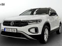Vit Begagnad 2022 VW T-Roc Life SUV | 239 500 kr (Bra pris)