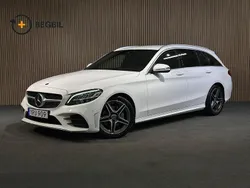 Vit Begagnad 2018 Mercedes C200 AMG line Kombi | 239 200 kr (Marknadspris)