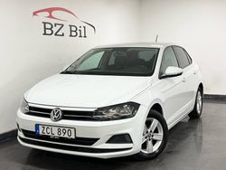 Vit Begagnad 2018 VW Polo Halvkombi | 109 900 kr (Marknadspris)