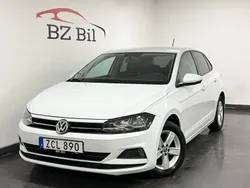 Vit Begagnad 2018 VW Polo Halvkombi | 119 900 kr (Marknadspris)