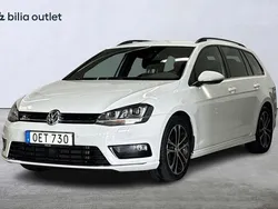 Vit Begagnad 2016 VW Golf VII R-line Kombi | 169 900 kr (Marknadspris)