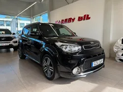 Svart Begagnad 2015 Kia Soul SUV | 128 900 kr (Marknadspris)