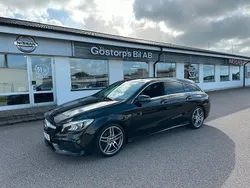 Svart Begagnad 2018 Mercedes CLA180 Shooting Brake AMG Kombi | 209 900 kr (Marknadspris)
