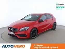 Röd Begagnad 2016 Mercedes A180 AMG line Halvkombi | 167 000 kr (Marknadspris)