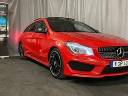 Röd Begagnad 2015 Mercedes CLA220 Shooting Brake Sport Kombi | 199 900 kr