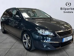 Mörkgrå Begagnad 2017 Peugeot 308 Active Kombi | 129 990 kr (Marknadspris)