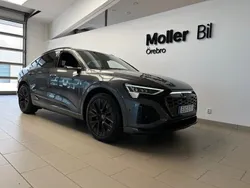 Grå (daytonagrå pärleffekt) Begagnad 2024 Audi Q8 e-tron S-Line SUV | 829 000 kr (Dyr)