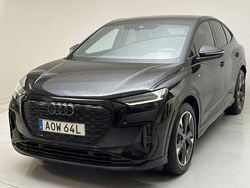 Svart Begagnad 2022 Audi Q4 Sportback e-tron S-Line SUV | 369 000 kr (Bra pris)
