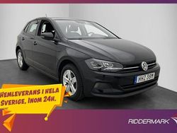Svart Begagnad 2019 VW Polo Comfortline Halvkombi | 168 700 kr (Marknadspris)