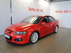 Röd Begagnad 2005 Mazda 6 Sedan | 69 000 kr