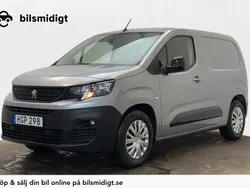 Grå Begagnad 2022 Peugeot E-Partner Minibuss | 255 900 kr (Superpris)