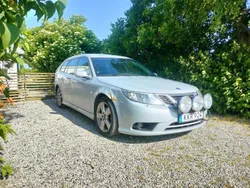 Grå Begagnad 2008 Saab 9-3 Vector Kombi | 17 000 kr (Marknadspris)