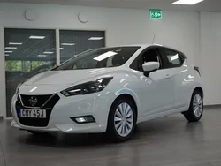 Vit Begagnad 2022 Nissan Micra Acenta Halvkombi | 179 900 kr (Marknadspris)