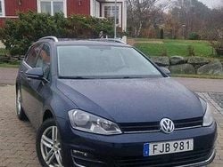 Blå Begagnad 2015 VW Golf VII GT Kombi | 105 000 kr (Marknadspris)