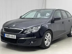 Mörkblå Begagnad 2015 Peugeot 308 Active+ | 70 000 kr (Bra pris)