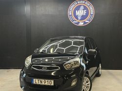 Svart Begagnad 2012 Kia Picanto Halvkombi | 59 800 kr (Marknadspris)