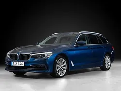 Blå Begagnad 2018 BMW 520 Sport Line Kombi | 279 000 kr (Bra pris)