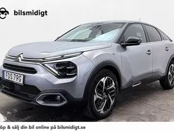 Grå Begagnad 2022 Citroën C4 Shine Halvkombi | 207 900 kr (Marknadspris)