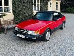 Röd Begagnad 1991 Saab 900 Cabriolet Cab | 179 900 kr