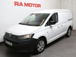 Candy white Begagnad 2022 VW Caddy Maxi Minibuss | 259 700 kr (Marknadspris)