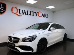 Vit Begagnad 2017 Mercedes CLA45 AMG Shooting Brake AMG Kombi | 274 000 kr