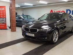 Svart Begagnad 2017 BMW 320 Gran Turismo Sport Line Halvkombi | 169 900 kr (Marknadspris)