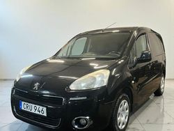 Svart Begagnad 2014 Peugeot Partner Van | 54 900 kr (Marknadspris)