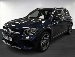 Blå (blue) Begagnad 2021 Mercedes GLB200 AMG SUV | 379 900 kr (Bra pris)