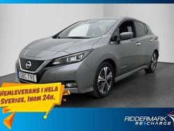 Grå Begagnad 2019 Nissan Leaf 360º Halvkombi | 139 800 kr (Marknadspris)