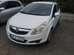 Vit Begagnad 2008 Opel Corsa Halvkombi | 19 900 kr (Bra pris)