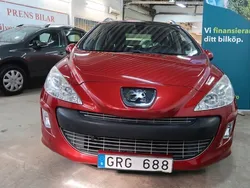 Röd Begagnad 2010 Peugeot 308 Kombi | 54 900 kr (Marknadspris)
