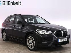 Svart Begagnad 2021 BMW X1 Sport Line SUV | 323 900 kr (Marknadspris)