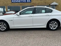 Vit Begagnad 2010 BMW 520 Sedan | 139 500 kr (Marknadspris)