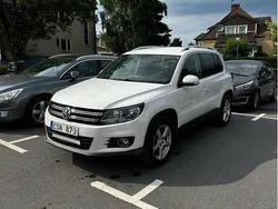 Vit Begagnad 2014 VW Tiguan Sportline SUV | 109 000 kr (Marknadspris)