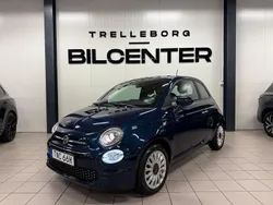 Blå Begagnad 2020 Fiat 500 Lounge Halvkombi | 109 900 kr (Marknadspris)