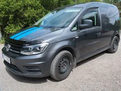 Ljusgrå (grå) Begagnad 2018 VW Caddy Minibuss | 112 500 kr (Superpris)
